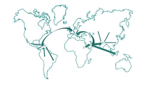 Cultivo de café - Distribución mundial del café