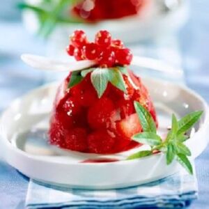 Dulce con fresas
