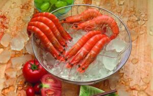 Camarones cocidos