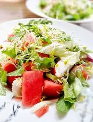 Patilla - Ensalada con trozos de patilla