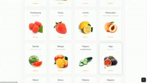 Plataforma web con información de mercados agrícolas