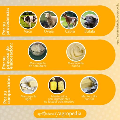 tipos de mantequilla