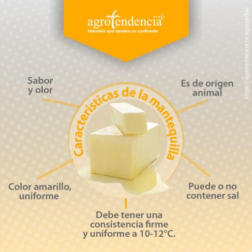 características de la mantequilla
