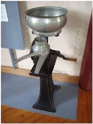 drescremadora usada para la producción de mantequilla