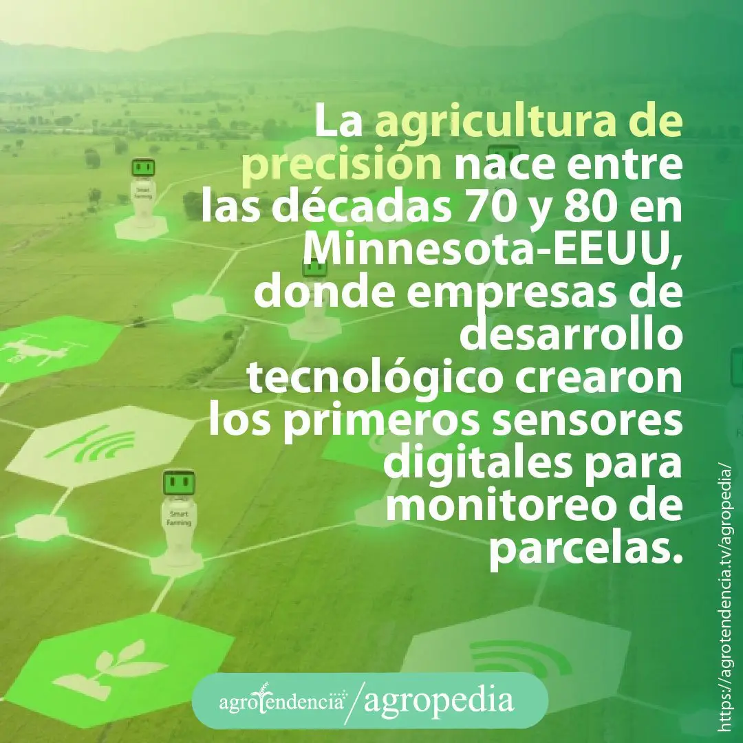 vista aérea de cultivos usando agricultura de precisión