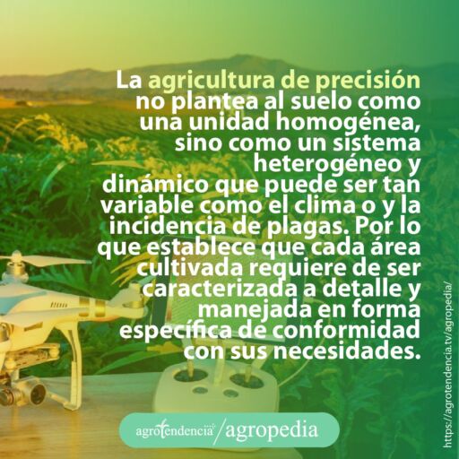 dron y su control usado en agricultura de precisión