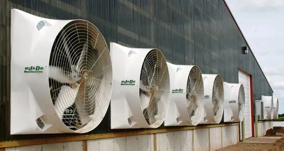 ventilación forzada