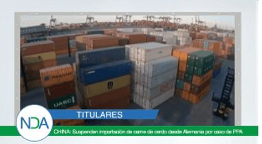 Titulares: Mercado de cerdo afectado por caso de PPA