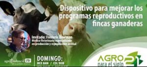 Tecnología para optimizar programas de reproducción ganadera.