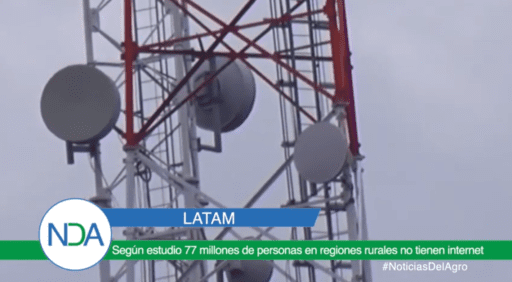 Estudio revela que 77 millones de personas en regiones rurales de Latinoamérica no tienen internet