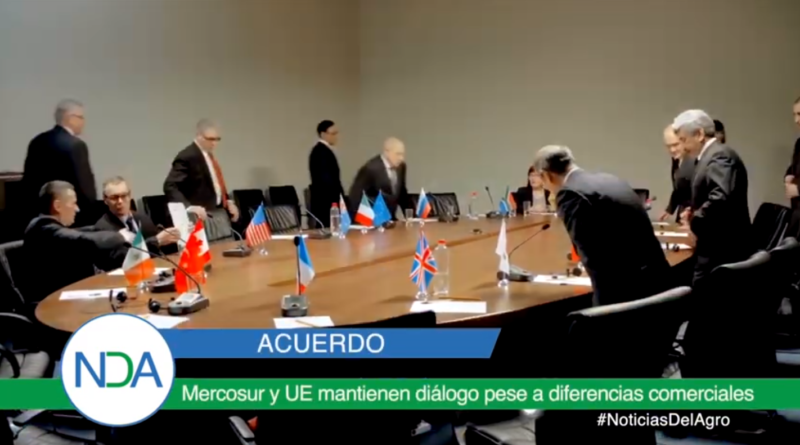 Mercosur y UE mantienen diálogo pese a diferencias comerciales