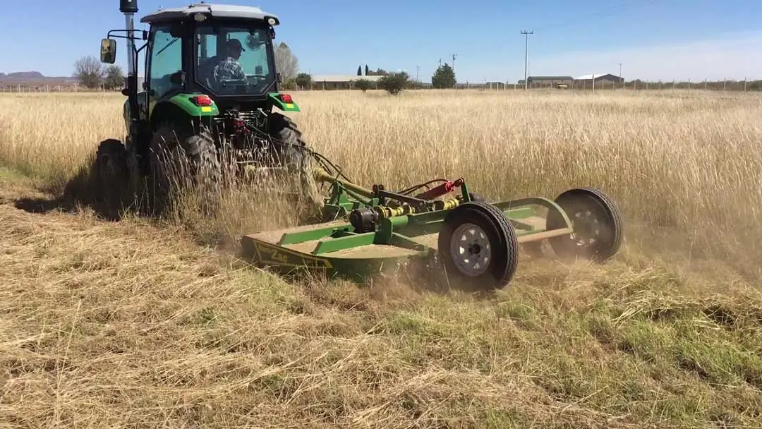 segadora rotativa para pasto