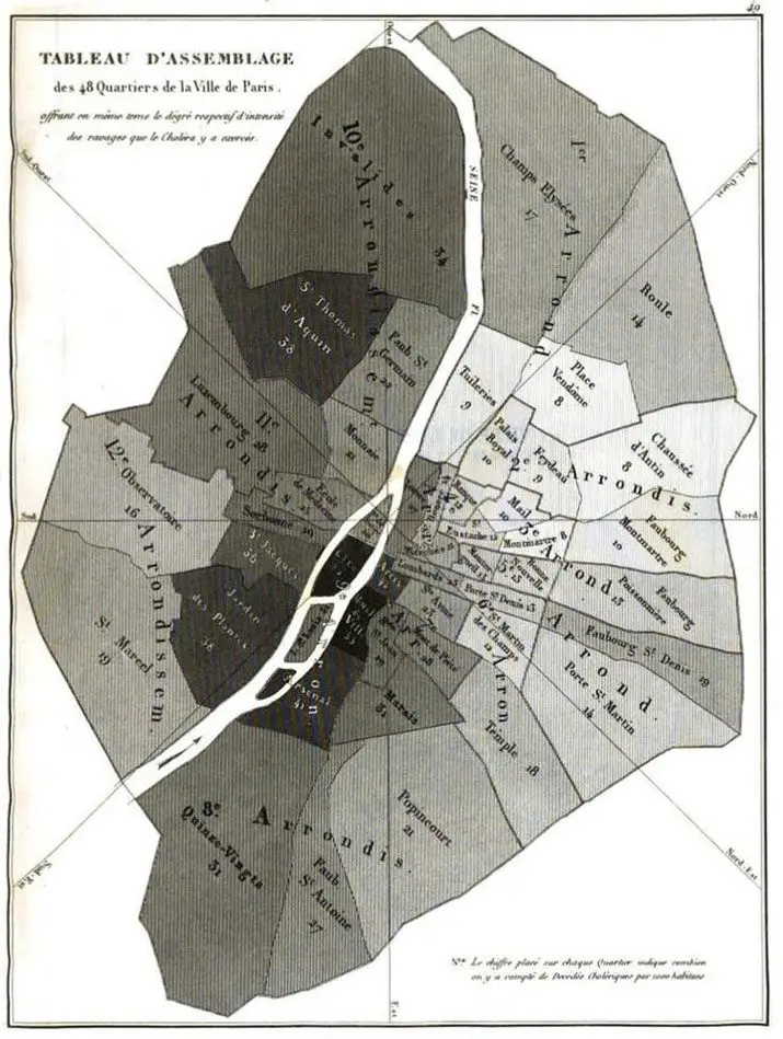 Mapa de principios de los SIG