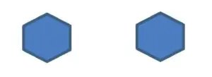 dos hexágonos 