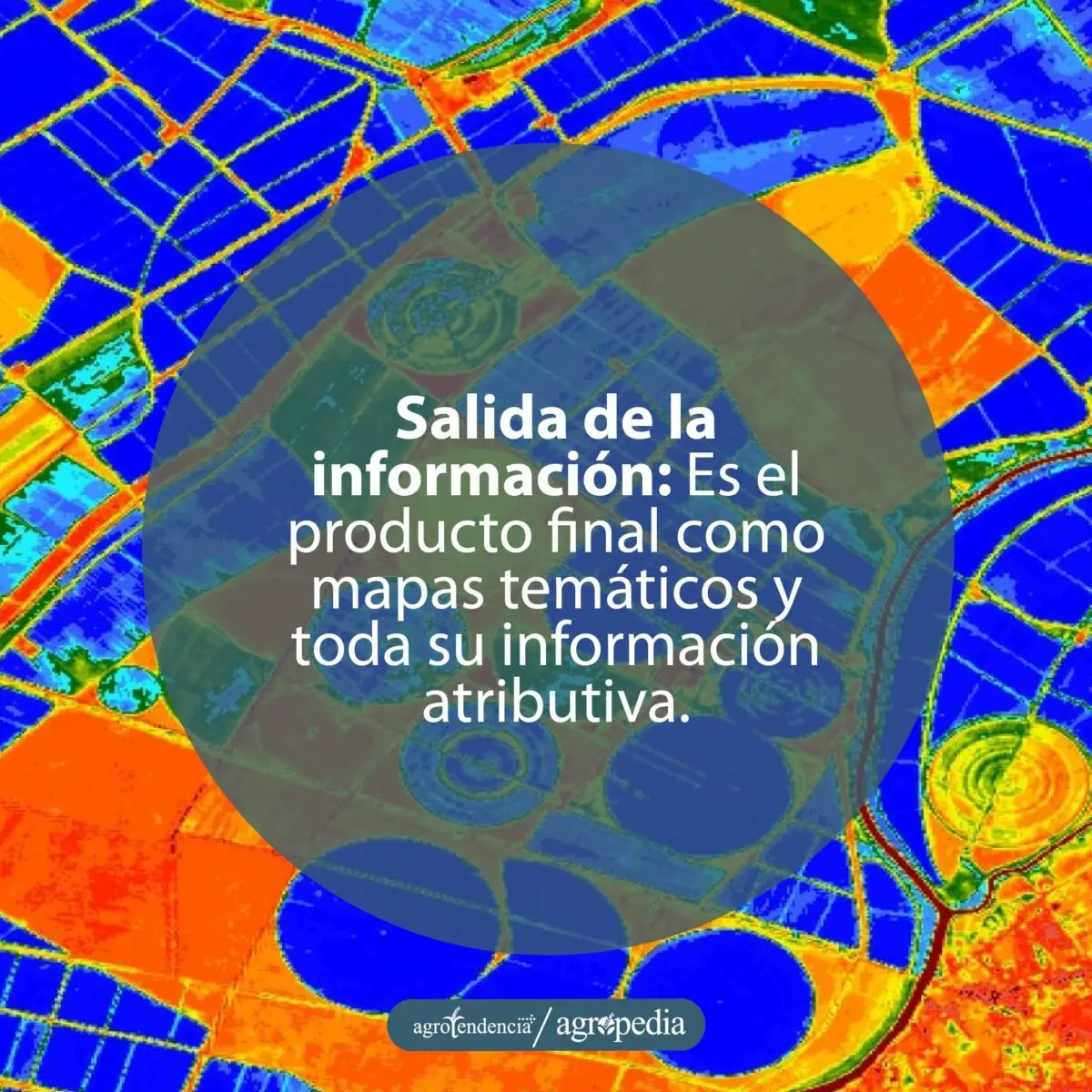 imágenes abstractas generadas por los SIG