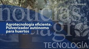 Pulverizador autónomo para huertos