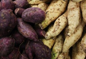 cultivo de batata - tipos de batata