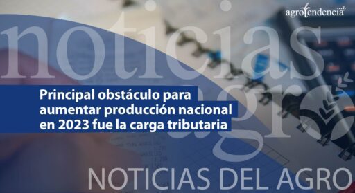 Principal obstáculo para aumentar producción nacional en 2023 fue la carga tributaria
