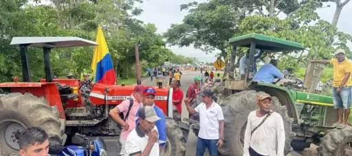 Arroceros colombianos anuncian intensificación de bloqueos viales